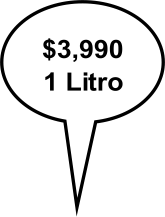 $3,990 1 Litro